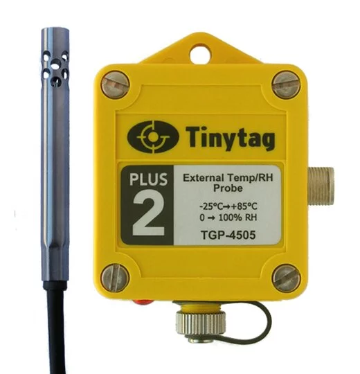 TGP-4505 Datenlogger, zur Temperatur- / Luftfeuchtemessung mit Temperatur- und Feuchte-Messfühler