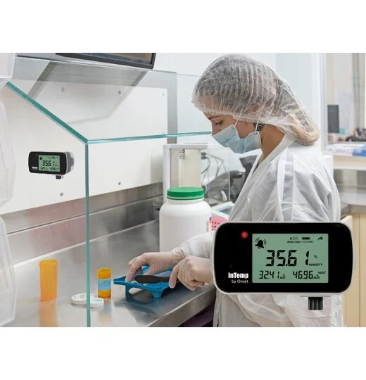 InTemp CX450 Bluetooth Datenlogger für Temperatur/relative Luftfeuche