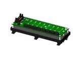 SCMPB06-3 Multiplexed 8-Kanal Backpanel | Multiplexed 8-Kanal Backpanel ohne Kaltstellenkompensationssensor und mit Montagemöglichkeit auf DIN-Schiene