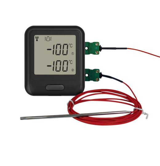 EL-WIFI WLAN Temperatur-Datenlogger mit Display 2 Cryo-Thermoelemente  Standard-Genauigkeit ohne Kalibrierzertifikat