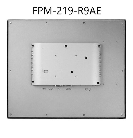 FPM-219-R9AE 19 Zoll SXGA TFT LED LCD Resistive Touch Monitor mit 24V DC Spannungseingang