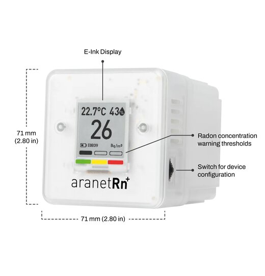 Aranet Radon Plus Sensor