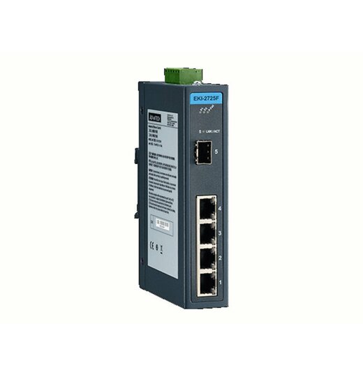 EKI-2725F Unmanaged Industrie Ethernet Switch
