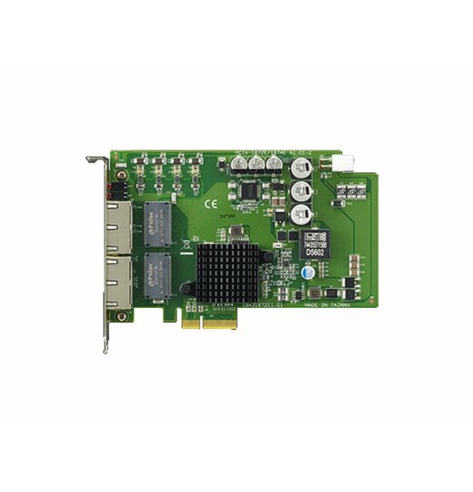 PCIE-1674PC PCI Express LAN Communication Card, PoE