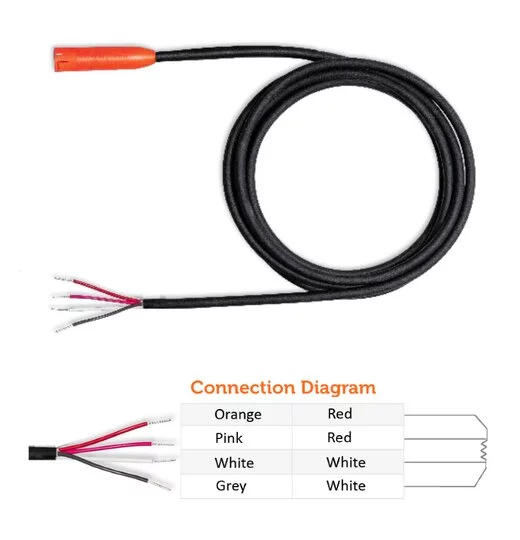 PT100 Anschlussstecker mit Kabel für Airo202043 X